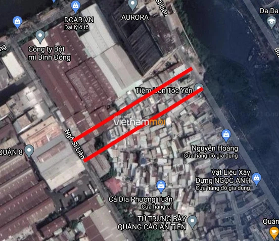 Đường sẽ mở theo quy hoạch ở phường 14, quận 8, TP HCM (phần 1) - Ảnh 3.
