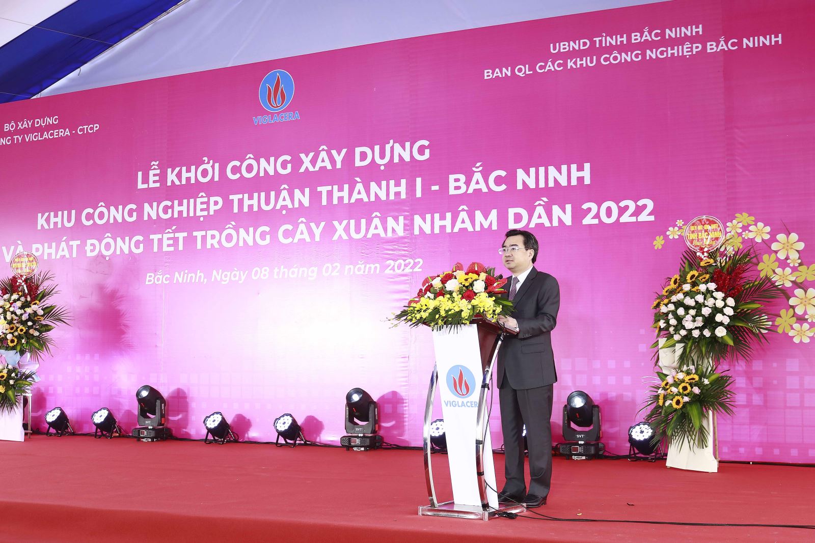 Viglacera khởi công khu công nghiệp 250 ha tại Bắc Ninh - Ảnh 1. Viglacera khởi công khu công nghiệp 250 ha tại Bắc Ninh - Ảnh 1.