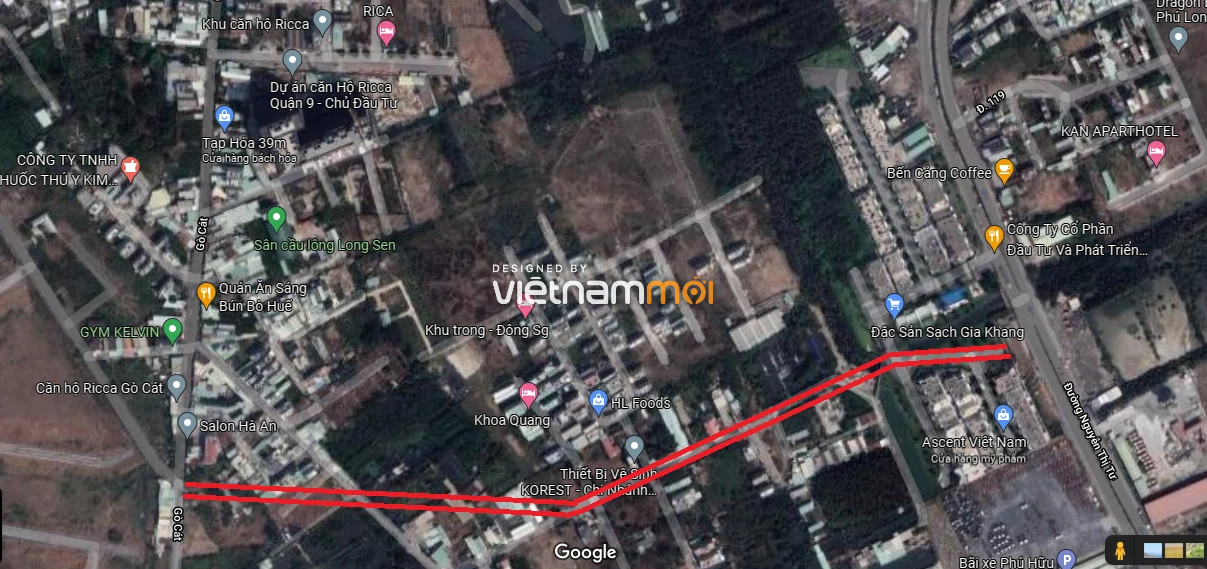 Đường sẽ mở theo quy hoạch ở phường Phú Hữu, quận 9, Thủ Đức, TP HCM (phần 13) - Ảnh 3.