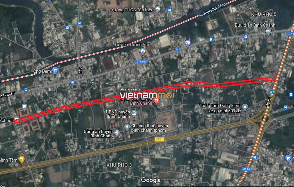 Đường sẽ mở theo quy hoạch ở thị trấn Tân Túc, huyện Bình Chánh, TP HCM (Phần 10) - Ảnh 3. Đường sẽ mở theo quy hoạch ở thị trấn Tân Túc, huyện Bình Chánh, TP HCM (Phần 10) - Ảnh 3.