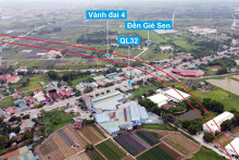 Hà Nội lập hồ sơ chỉ giới đường đỏ tuyến vành đai 4 qua ba huyện Hoài Đức, Mê Linh, Đan Phượng