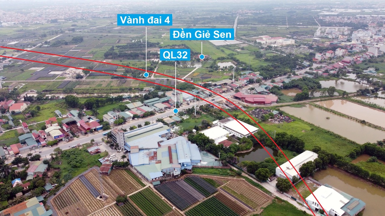 Hà Nội lập hồ sơ chỉ giới đường đỏ tuyến vành đai 4 qua ba huyện Hoài Đức, Mê Linh, Đan Phượng - Ảnh 1. Hà Nội lập hồ sơ chỉ giới đường đỏ tuyến vành đai 4 qua ba huyện Hoài Đức, Mê Linh, Đan Phượng - Ảnh 1.