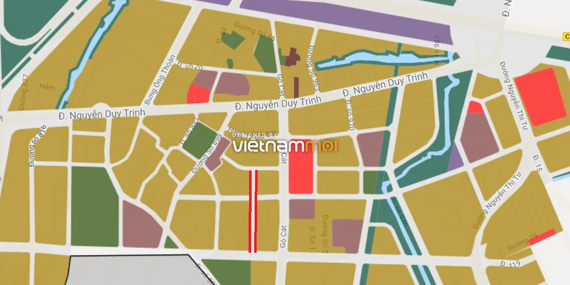 Đường sẽ mở theo quy hoạch ở phường Phú Hữu, quận 9, Thủ Đức, TP HCM (phần 18) - Ảnh 2. Đường sẽ mở theo quy hoạch ở phường Phú Hữu, quận 9, Thủ Đức, TP HCM (phần 18) - Ảnh 2.
