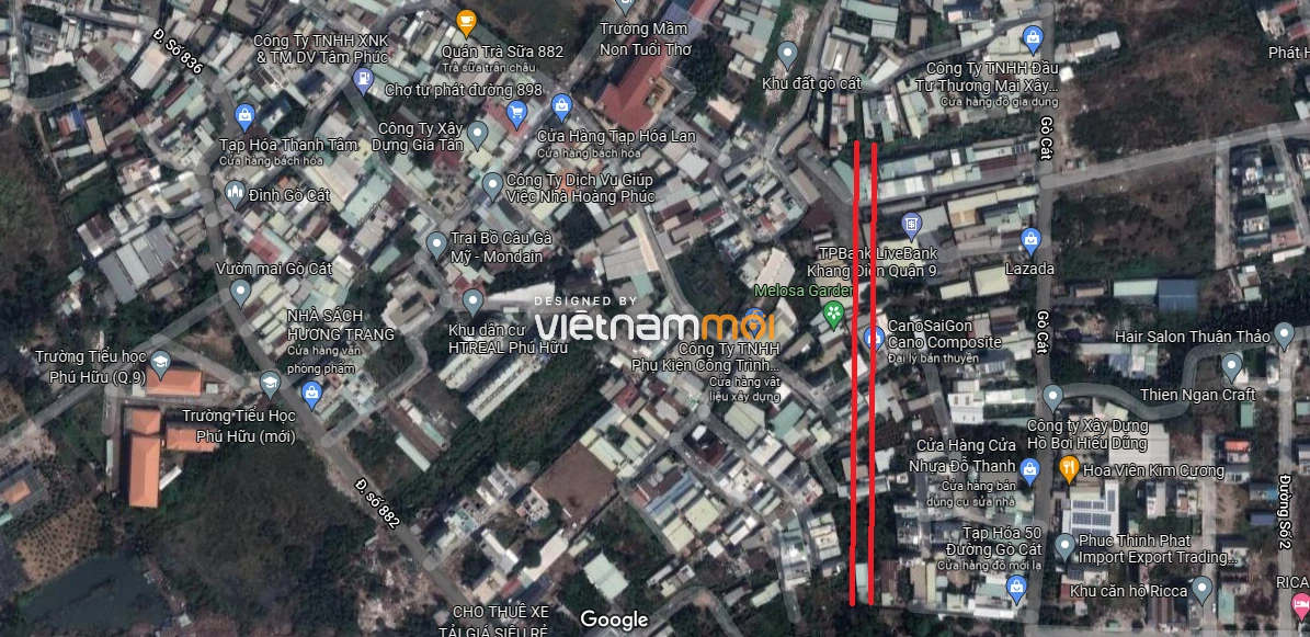 Đường sẽ mở theo quy hoạch ở phường Phú Hữu, quận 9, Thủ Đức, TP HCM (phần 18) - Ảnh 3. Đường sẽ mở theo quy hoạch ở phường Phú Hữu, quận 9, Thủ Đức, TP HCM (phần 18) - Ảnh 3.
