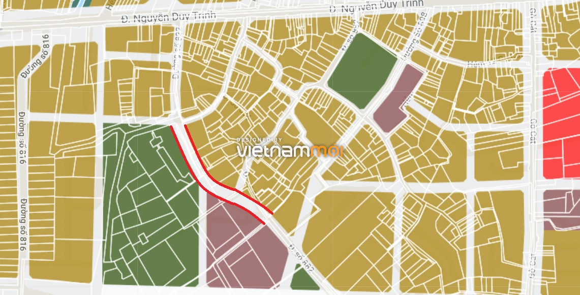 Đường sẽ mở theo quy hoạch ở phường Phú Hữu, quận 9, Thủ Đức, TP HCM (phần 19) - Ảnh 2. Đường sẽ mở theo quy hoạch ở phường Phú Hữu, quận 9, Thủ Đức, TP HCM (phần 19) - Ảnh 2.