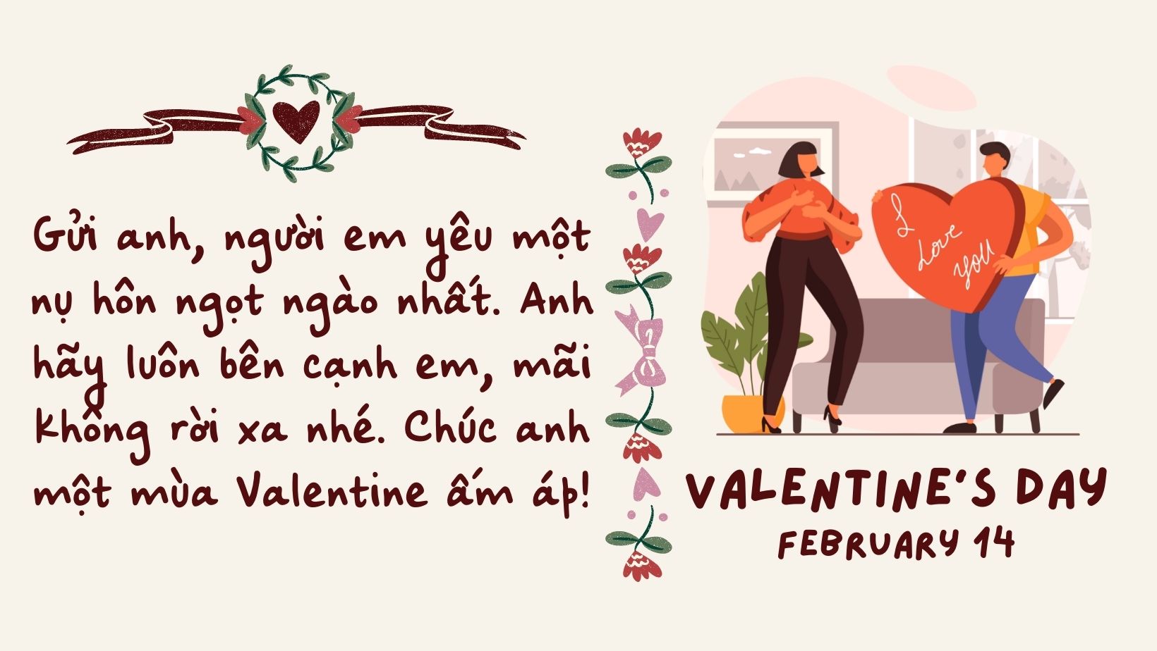 Gợi ý 30 lời chúc Valentine cho bạn trai, bạn gái ý nghĩa năm 2022 - Ảnh 2. Gợi ý 30 lời chúc Valentine cho bạn trai, bạn gái ý nghĩa năm 2022 - Ảnh 2.
