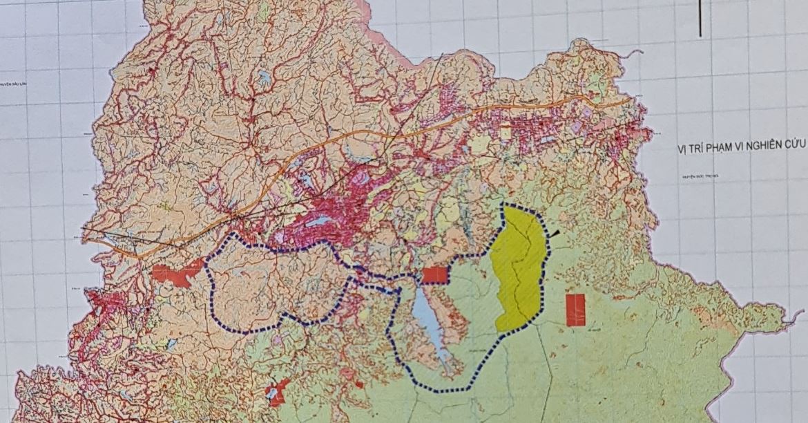 Vườn Thời Đại Việt Nam muốn quy hoạch hai khu đô thị 3.500 ha ở Lâm Đồng - Ảnh 1. Vườn Thời Đại Việt Nam muốn quy hoạch hai khu đô thị 3.500 ha ở Lâm Đồng - Ảnh 1.