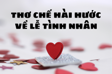 Top 5 bài thơ chế hài hước về Lễ Tình nhân mới nhất 2022