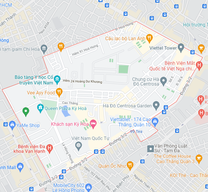 Đường sẽ mở theo quy hoạch ở phường 12, quận 10, TP HCM (phần 2) - Ảnh 1. Đường sẽ mở theo quy hoạch ở phường 12, quận 10, TP HCM (phần 2) - Ảnh 1.
