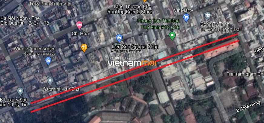Đường sẽ mở theo quy hoạch ở phường 13, quận 10, TP HCM (phần 1) - Ảnh 5. Đường sẽ mở theo quy hoạch ở phường 13, quận 10, TP HCM (phần 1) - Ảnh 5.