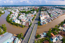 Tiền Giang khởi công ba dự án cầu đường hàng trăm tỷ đồng