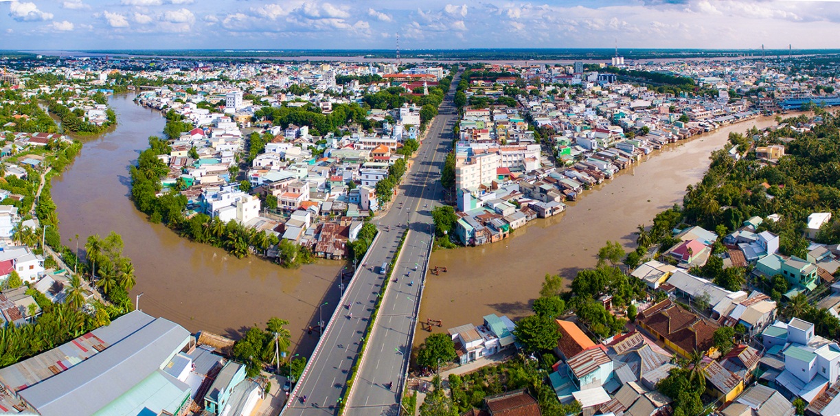 Tiền Giang khởi công ba dự án cầu đường hàng trăm tỷ đồng - Ảnh 1.