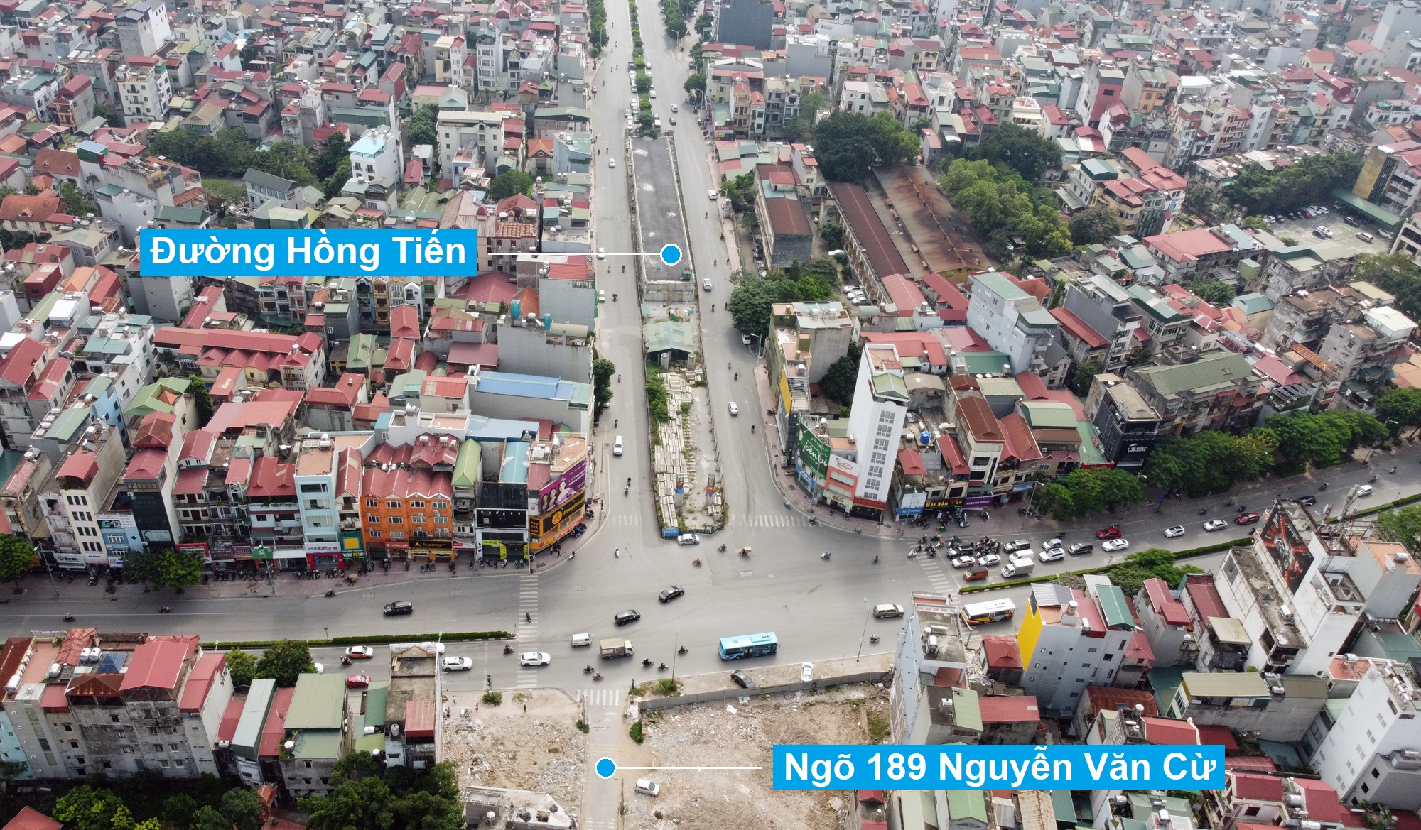 Hai tuyến đường rộng 40 m, trị giá ngàn tỷ đồng ở quận Long Biên chậm tiến độ - Ảnh 15. Hai tuyến đường rộng 40 m, trị giá ngàn tỷ đồng ở quận Long Biên chậm tiến độ - Ảnh 15.
