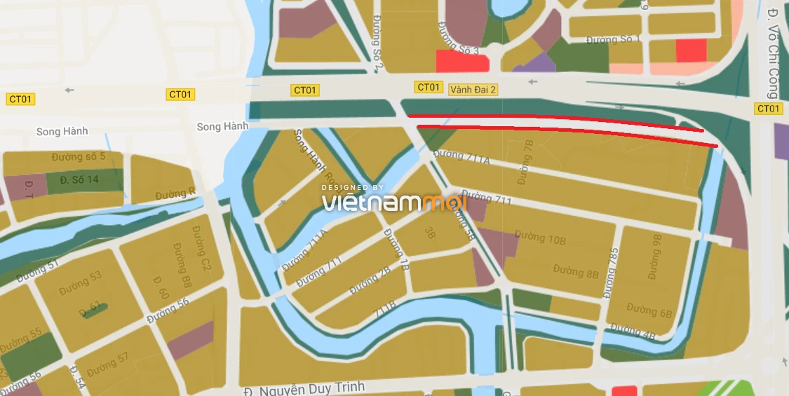 Đường sẽ mở theo quy hoạch ở phường Phú Hữu, quận 9, Thủ Đức, TP HCM (phần 21) - Ảnh 2. Đường sẽ mở theo quy hoạch ở phường Phú Hữu, quận 9, Thủ Đức, TP HCM (phần 21) - Ảnh 2.