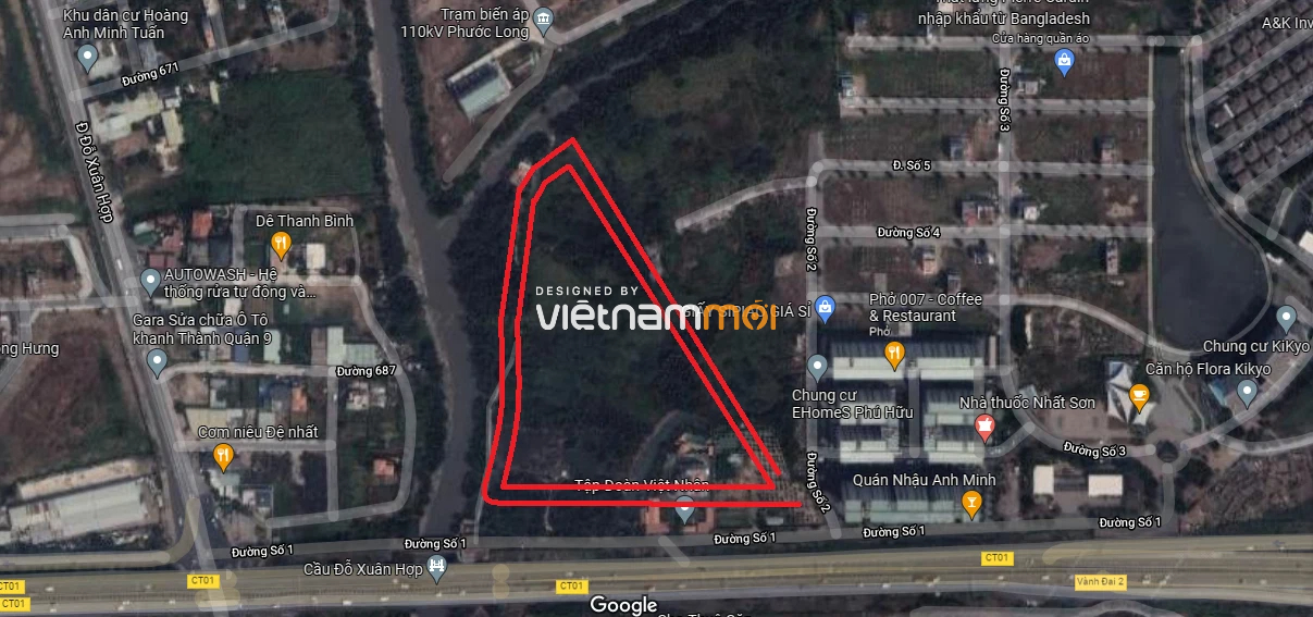Đường sẽ mở theo quy hoạch ở phường Phú Hữu, quận 9, Thủ Đức, TP HCM (phần 21) - Ảnh 5. Đường sẽ mở theo quy hoạch ở phường Phú Hữu, quận 9, Thủ Đức, TP HCM (phần 21) - Ảnh 5.