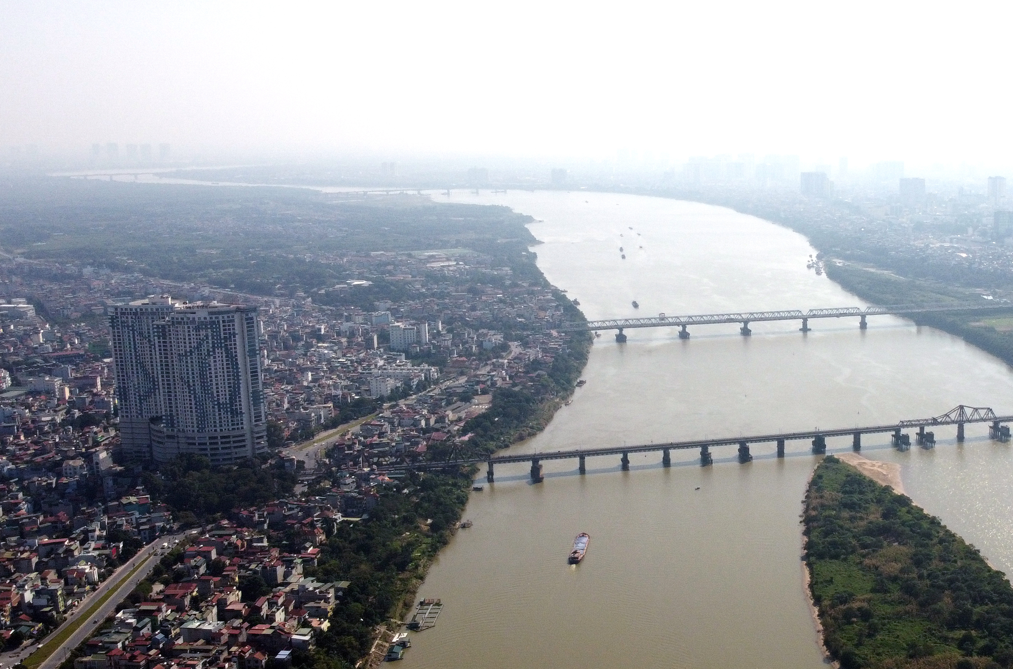 Quận Long Biên đề xuất giữ lại hai khu dân cư thuộc phân khu đô thị sông Hồng - Ảnh 1. Quận Long Biên đề xuất giữ lại hai khu dân cư thuộc phân khu đô thị sông Hồng - Ảnh 1.