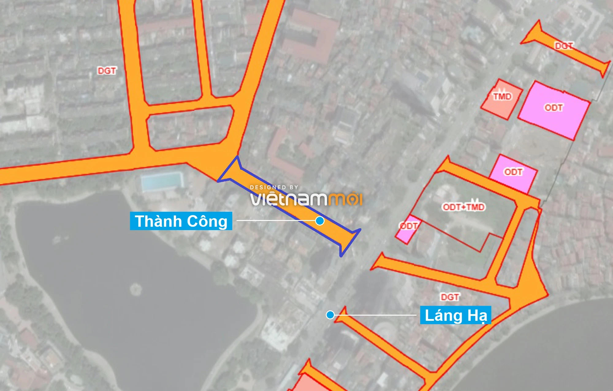 Những khu đất sắp thu hồi để mở đường ở phường Thành Công, Ba Đình, Hà Nội (phần 1) - Ảnh 1. Những khu đất sắp thu hồi để mở đường ở phường Thành Công, Ba Đình, Hà Nội (phần 1) - Ảnh 1.