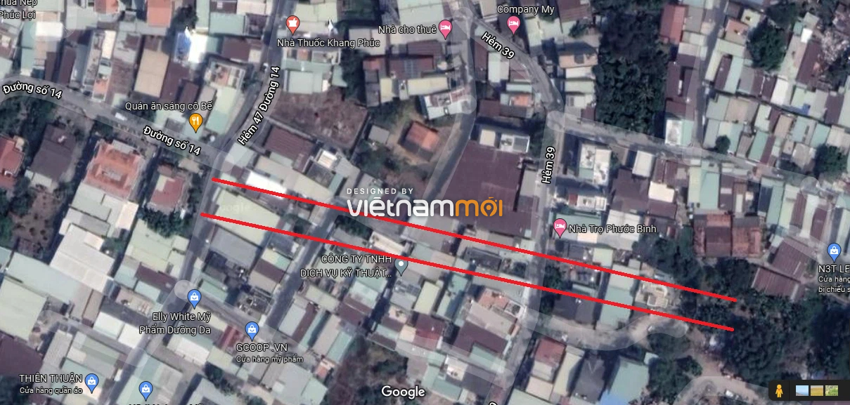 Đường sẽ mở theo quy hoạch ở phường Phước Bình, quận 9, Thủ Đức, TP HCM (phần 5) - Ảnh 3. Đường sẽ mở theo quy hoạch ở phường Phước Bình, quận 9, Thủ Đức, TP HCM (phần 5) - Ảnh 3.