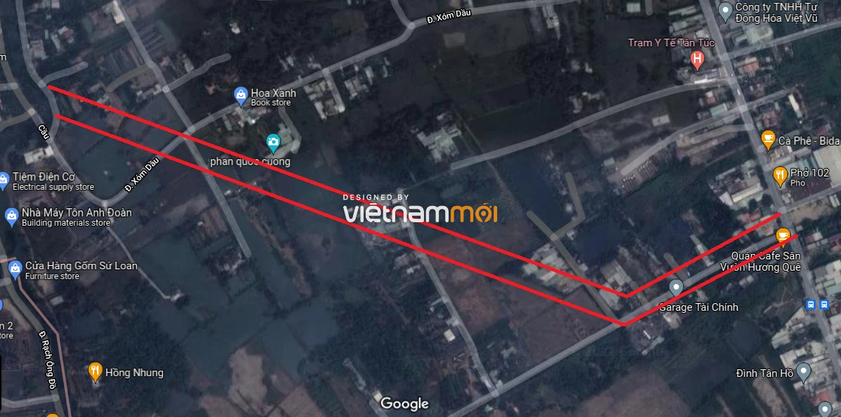 Đường sẽ mở theo quy hoạch ở thị trấn Tân Túc, huyện Bình Chánh, TP HCM (Phần 16) - Ảnh 4.