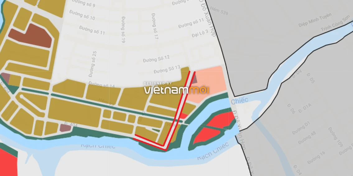 Đường sẽ mở theo quy hoạch ở phường Phước Bình, quận 9, Thủ Đức, TP HCM (phần 4) - Ảnh 2.
