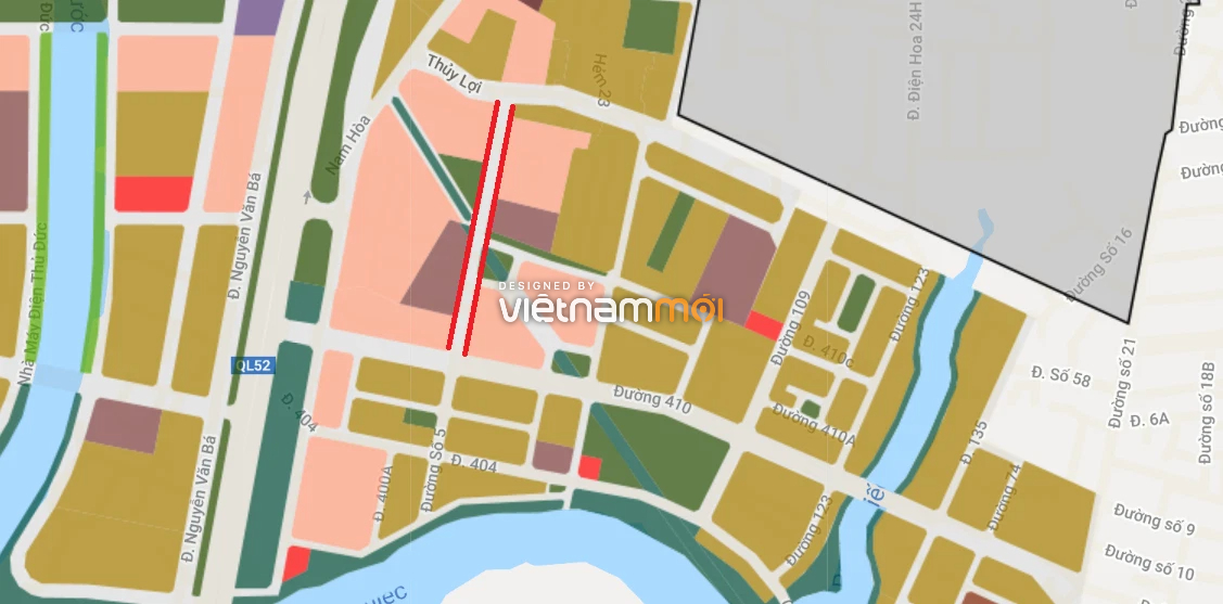 Đường sẽ mở theo quy hoạch ở phường Phước Long A, quận 9, Thủ Đức, TP HCM (phần 1) - Ảnh 2. Đường sẽ mở theo quy hoạch ở phường Phước Long A, quận 9, Thủ Đức, TP HCM (phần 1) - Ảnh 2.