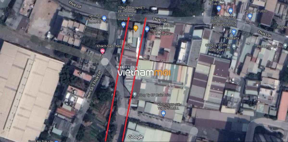 Đường sẽ mở theo quy hoạch ở phường Phước Long A, quận 9, Thủ Đức, TP HCM (phần 1) - Ảnh 4. Đường sẽ mở theo quy hoạch ở phường Phước Long A, quận 9, Thủ Đức, TP HCM (phần 1) - Ảnh 4.