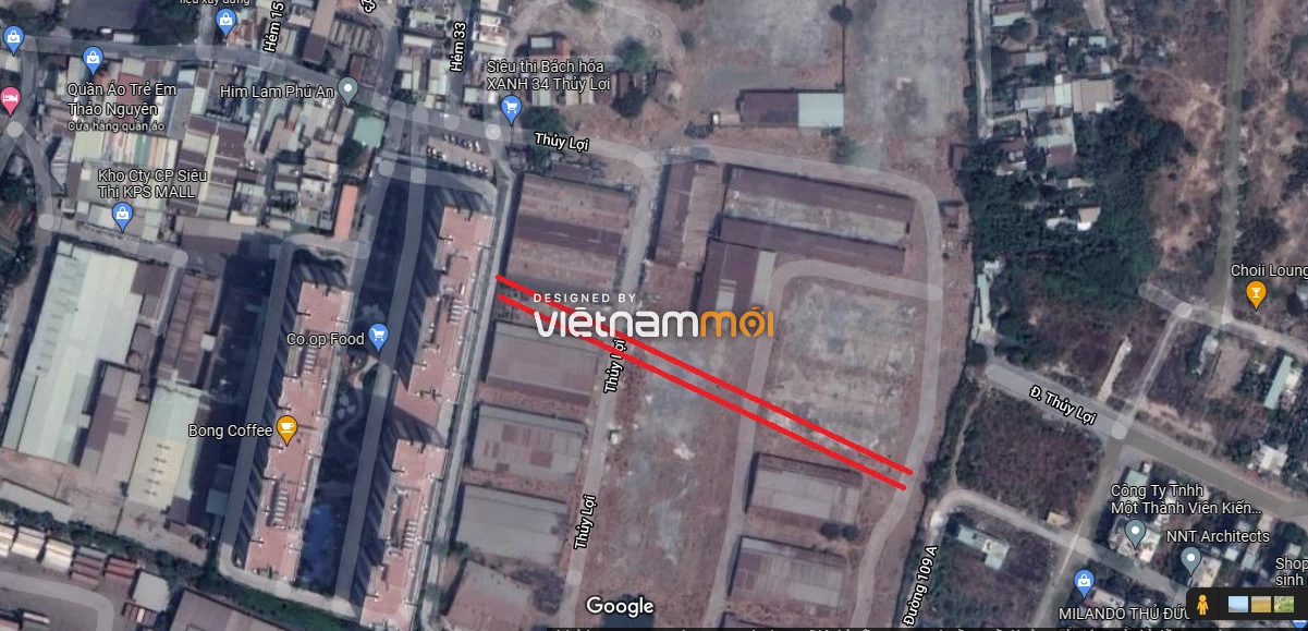 Đường sẽ mở theo quy hoạch ở phường Phước Long A, quận 9, Thủ Đức, TP HCM (phần 3) - Ảnh 7. Đường sẽ mở theo quy hoạch ở phường Phước Long A, quận 9, Thủ Đức, TP HCM (phần 3) - Ảnh 7.