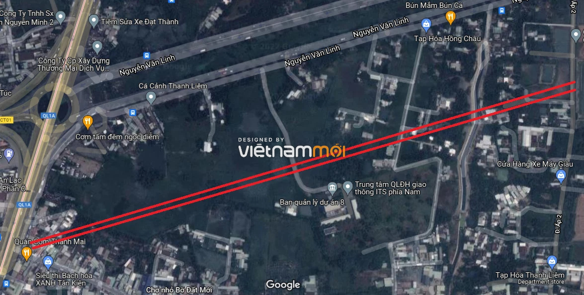 Đường sẽ mở theo quy hoạch ở xã An Phú Tây, huyện Bình Chánh, TP HCM (Phần 4) - Ảnh 6. Đường sẽ mở theo quy hoạch ở xã An Phú Tây, huyện Bình Chánh, TP HCM (Phần 4) - Ảnh 6.