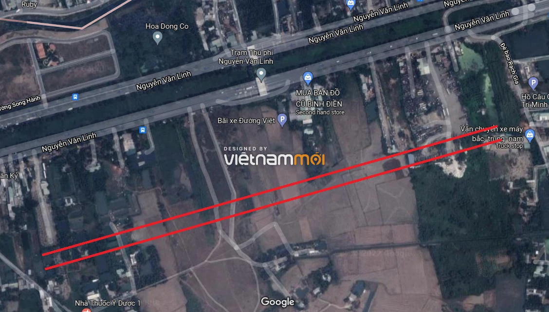 Đường sẽ mở theo quy hoạch ở xã An Phú Tây, huyện Bình Chánh, TP HCM (Phần 4) - Ảnh 8. Đường sẽ mở theo quy hoạch ở xã An Phú Tây, huyện Bình Chánh, TP HCM (Phần 4) - Ảnh 8.