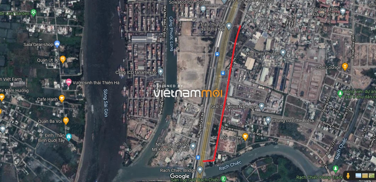 Đường sẽ mở theo quy hoạch ở phường Phước Long A, quận 9, Thủ Đức, TP HCM (phần 4) - Ảnh 3. Đường sẽ mở theo quy hoạch ở phường Phước Long A, quận 9, Thủ Đức, TP HCM (phần 4) - Ảnh 3.
