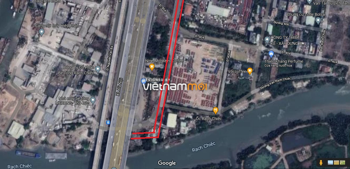 Đường sẽ mở theo quy hoạch ở phường Phước Long A, quận 9, Thủ Đức, TP HCM (phần 4) - Ảnh 6. Đường sẽ mở theo quy hoạch ở phường Phước Long A, quận 9, Thủ Đức, TP HCM (phần 4) - Ảnh 6.