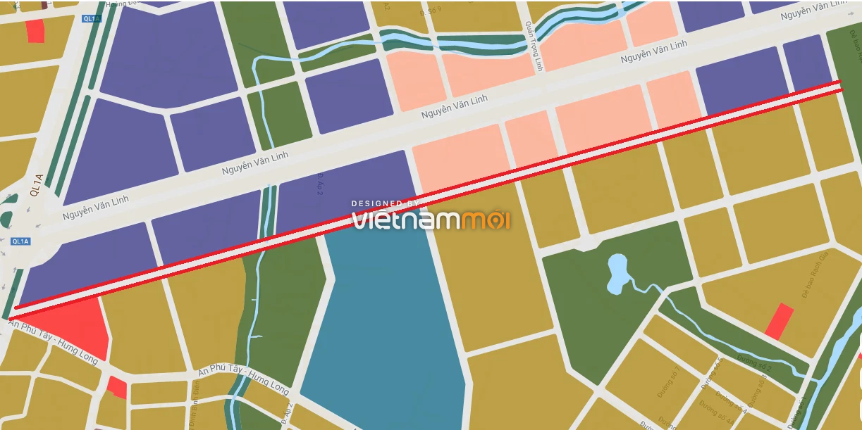 Đường sẽ mở theo quy hoạch ở xã An Phú Tây, huyện Bình Chánh, TP HCM (Phần 4) - Ảnh 4. Đường sẽ mở theo quy hoạch ở xã An Phú Tây, huyện Bình Chánh, TP HCM (Phần 4) - Ảnh 4.