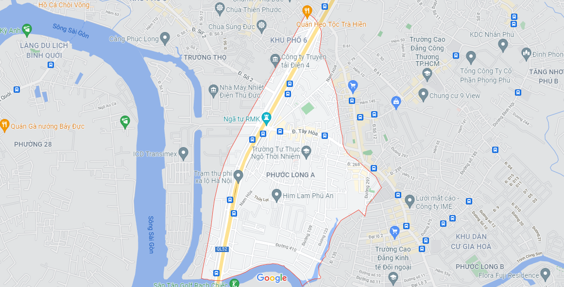 Đường sẽ mở theo quy hoạch ở phường Phước Long A, quận 9, Thủ Đức, TP HCM (phần 1) - Ảnh 1. Đường sẽ mở theo quy hoạch ở phường Phước Long A, quận 9, Thủ Đức, TP HCM (phần 1) - Ảnh 1.