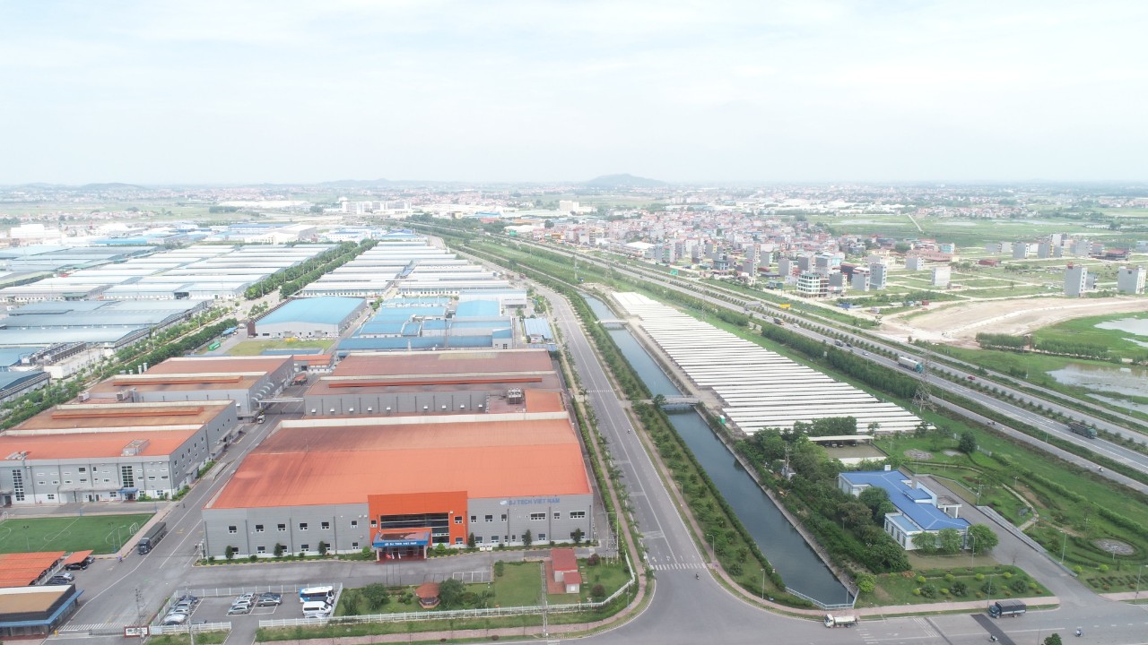 Bắc Giang duyệt quy hoạch chi tiết xây dựng Khu công nghiệp Việt Hàn - Ảnh 1. Bắc Giang duyệt quy hoạch chi tiết xây dựng Khu công nghiệp Việt Hàn - Ảnh 1.