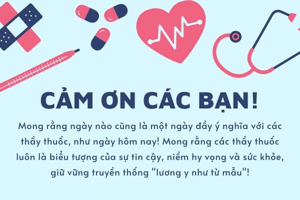 Top 20 hình ảnh đẹp chúc mừng Ngày Thầy thuốc Việt Nam 2022 - Ảnh 5.