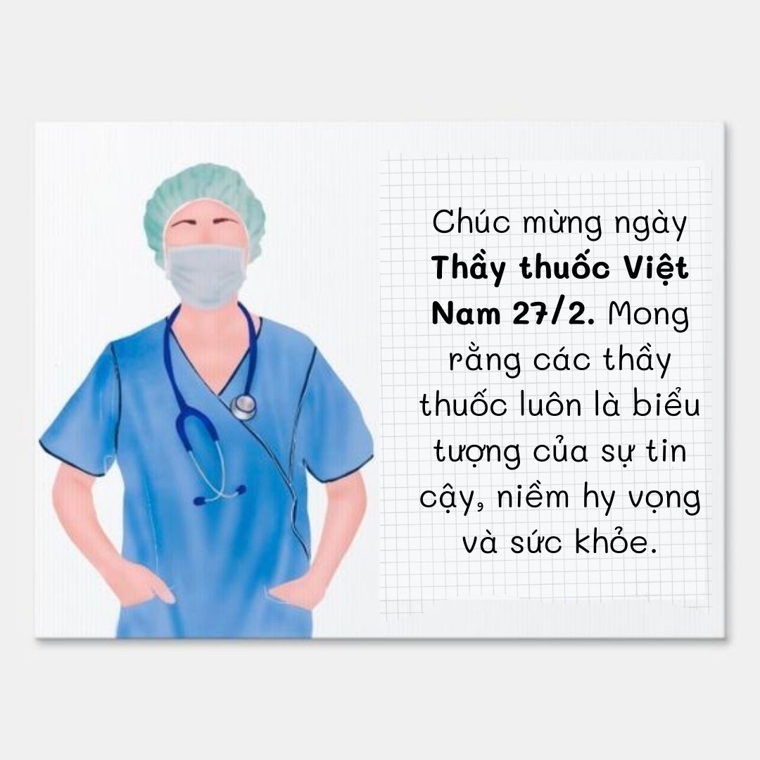 Top 20 hình ảnh đẹp chúc mừng Ngày Thầy thuốc Việt Nam 2022 - Ảnh 16.