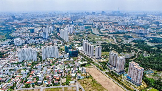 Quy hoạch huyện Nhà Bè thành đô thị vệ tinh của TP HCM - Ảnh 1. Quy hoạch huyện Nhà Bè thành đô thị vệ tinh của TP HCM - Ảnh 1.