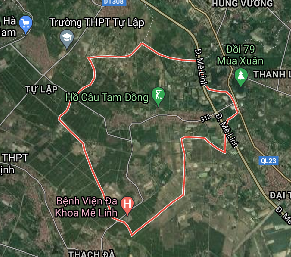 Bản đồ quy hoạch sử dụng đất xã Tam Đồng, Mê Linh, Hà Nội - Ảnh 1. Bản đồ quy hoạch sử dụng đất xã Tam Đồng, Mê Linh, Hà Nội - Ảnh 1.
