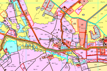 Bản đồ quy hoạch giao thông xã Thạch Đà, Mê Linh, Hà Nội thời kỳ 2021 - 2030