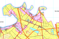 Bản đồ quy hoạch giao thông xã Tiến Thắng, Mê Linh, Hà Nội  thời kỳ 2021 - 2030