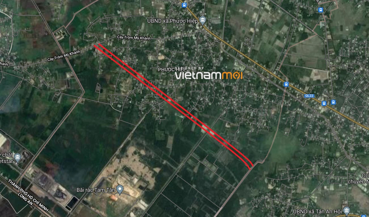 Đường sẽ mở theo quy hoạch ở xã Phước Hiệp, huyện Củ Chi, TP HCM (phần 1) - Ảnh 3. Đường sẽ mở theo quy hoạch ở xã Phước Hiệp, huyện Củ Chi, TP HCM (phần 1) - Ảnh 3.