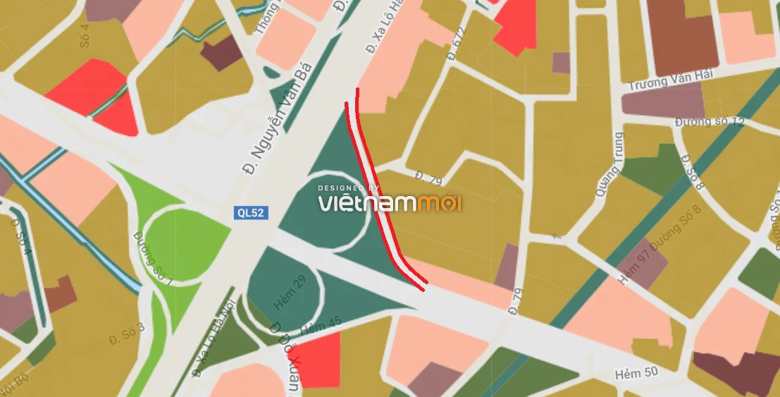 Đường sẽ mở theo quy hoạch ở phường Phước Long B, quận 9, Thủ Đức, TP HCM (phần 2) - Ảnh 2.