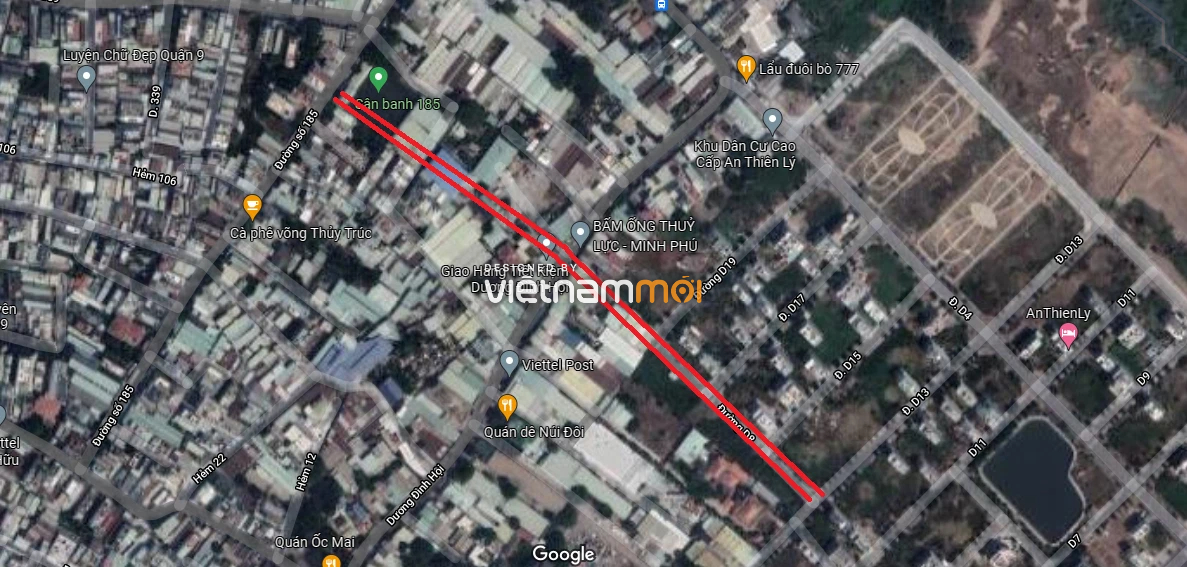 Đường sẽ mở theo quy hoạch ở phường Phước Long B, quận 9, Thủ Đức, TP HCM (phần 5) - Ảnh 3. Đường sẽ mở theo quy hoạch ở phường Phước Long B, quận 9, Thủ Đức, TP HCM (phần 5) - Ảnh 3.