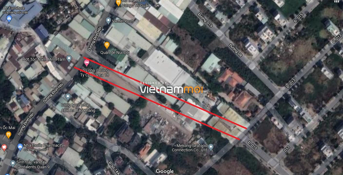 Đường sẽ mở theo quy hoạch ở phường Phước Long B, quận 9, Thủ Đức, TP HCM (phần 8) - Ảnh 3. Đường sẽ mở theo quy hoạch ở phường Phước Long B, quận 9, Thủ Đức, TP HCM (phần 8) - Ảnh 3.