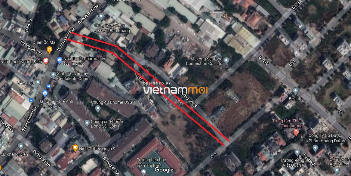 Đường sẽ mở theo quy hoạch ở phường Phước Long B, quận 9, Thủ Đức, TP HCM (phần 8) - Ảnh 5. Đường sẽ mở theo quy hoạch ở phường Phước Long B, quận 9, Thủ Đức, TP HCM (phần 8) - Ảnh 5.