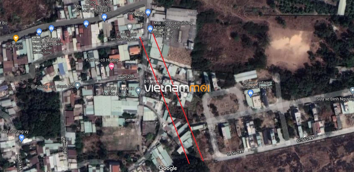 Đường sẽ mở theo quy hoạch ở phường Tân Phú, quận 9, Thủ Đức, TP HCM (phần 2) - Ảnh 4. Đường sẽ mở theo quy hoạch ở phường Tân Phú, quận 9, Thủ Đức, TP HCM (phần 2) - Ảnh 4.