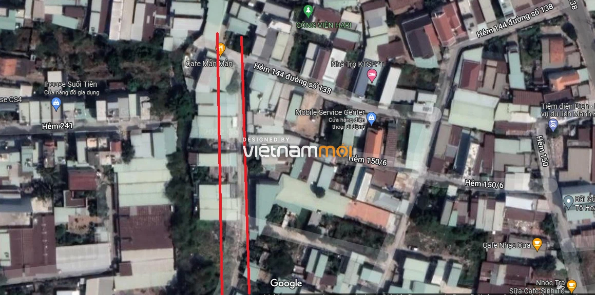 Đường sẽ mở theo quy hoạch ở phường Tân Phú, quận 9, Thủ Đức, TP HCM (phần 5) - Ảnh 4. Đường sẽ mở theo quy hoạch ở phường Tân Phú, quận 9, Thủ Đức, TP HCM (phần 5) - Ảnh 4.