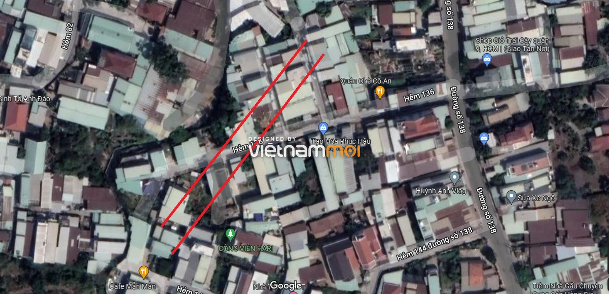 Đường sẽ mở theo quy hoạch ở phường Tân Phú, quận 9, Thủ Đức, TP HCM (phần 5) - Ảnh 5. Đường sẽ mở theo quy hoạch ở phường Tân Phú, quận 9, Thủ Đức, TP HCM (phần 5) - Ảnh 5.