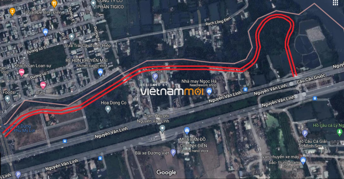 Đường sẽ mở theo quy hoạch ở xã An Phú Tây, huyện Bình Chánh, TP HCM (Phần 18) - Ảnh 3. Đường sẽ mở theo quy hoạch ở xã An Phú Tây, huyện Bình Chánh, TP HCM (Phần 18) - Ảnh 3.