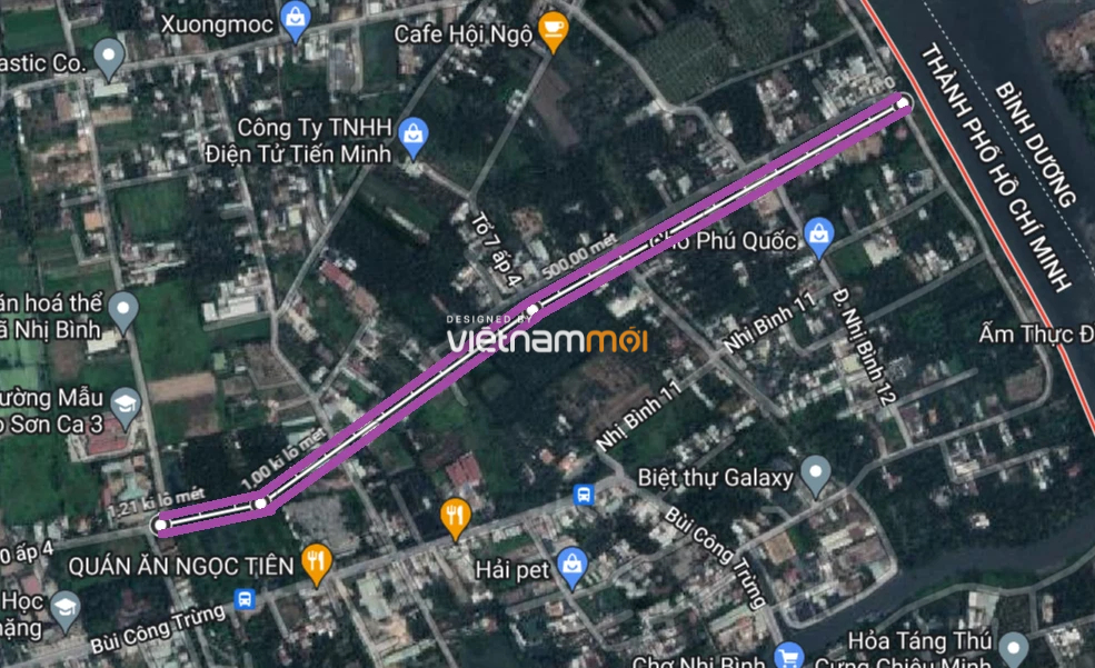 Đường sẽ mở theo quy hoạch ở xã Nhị Bình, huyện Hóc Môn, TP HCM (phần 2) - Ảnh 3.